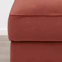 IKEA GRÖNLID ГРЕНЛІД, підставка для ніг із відділ д / збер, ЛЬЙУНГЕН світло-червоний 894.088.78 фото thumb №5