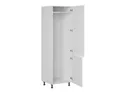 BRW Кухонный шкаф для встроенного холодильника Tapo Special 60 см правый белый экрю, альпийский белый/экрю белый FK_DL_60/207_P/P-BAL/BIEC фото thumb №3