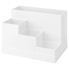 IKEA TJENA ТЬЕНА, подставка д / канцелярских принадлежн, белый, 18x17 см 603.954.52 фото
