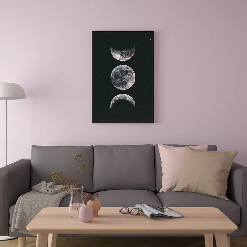 IKEA BILD БИЛЬД, постер, Луна, 61x91 см 004.417.96 фото №2