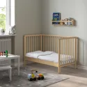 IKEA GULLIVER ГУЛЛИВЕР, кроватка детская, береза, 60x120 см 405.497.47 фото thumb №4