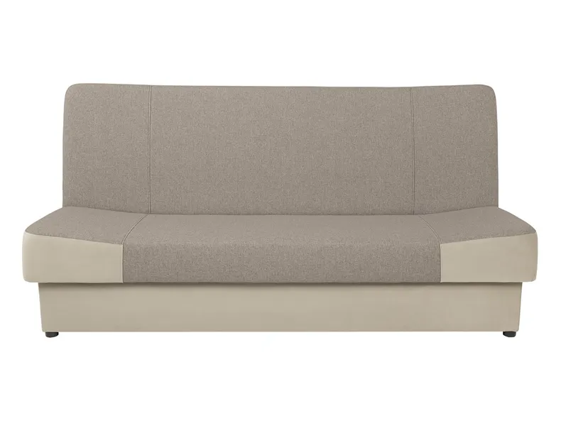 BRW Трехместный диван-кровать ANIA, раскладной, с ящиком для хранения, бежевая ткань, Денвер 03 тауп/Тринити 03 бежевый WE-ANIA-3K-G2_BB082E фото №1