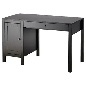IKEA HEMNES ХЕМНЭС, письменный стол, черно-коричневый, 120x55 см 403.397.92 фото