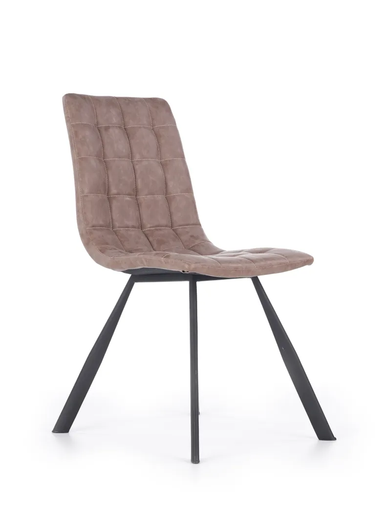 Кухонний стілець HALMAR K280 коричневий/чорний фото №6