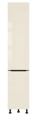 BRW Кухонный шкаф Sole L6 высотой 40 см с корзиной для груза магнолия жемчуг, альпийский белый/жемчуг магнолии FM_DC_40/207_CC-BAL/MAPE фото thumb №1