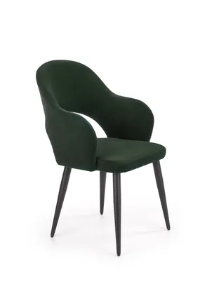 Кухонний стілець HALMAR K364 темно-зелений фото