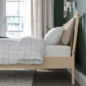 IKEA BJÖRKSNÄS БЬЙОРКСНЕС, каркас ліжка, береза / березовий шпон / ЛЕНСЕТ, 160x200 см 895.016.97 фото thumb №4