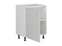 BRW Базовый шкаф для кухни Sole 60 см левый светло-серый глянец, альпийский белый/светло-серый глянец FH_D_60/82_L-BAL/XRAL7047 фото thumb №3