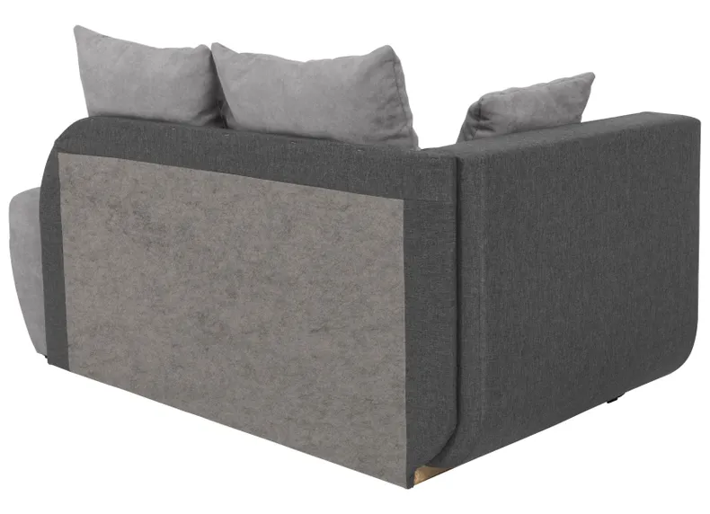 BRW Двуспальный диван-кровать Cerro с ящиком для хранения серый, Соро 90 серый/Савана 05 серый SO2-CERRO-LX_1DL_L-G2_BAE012 фото №4