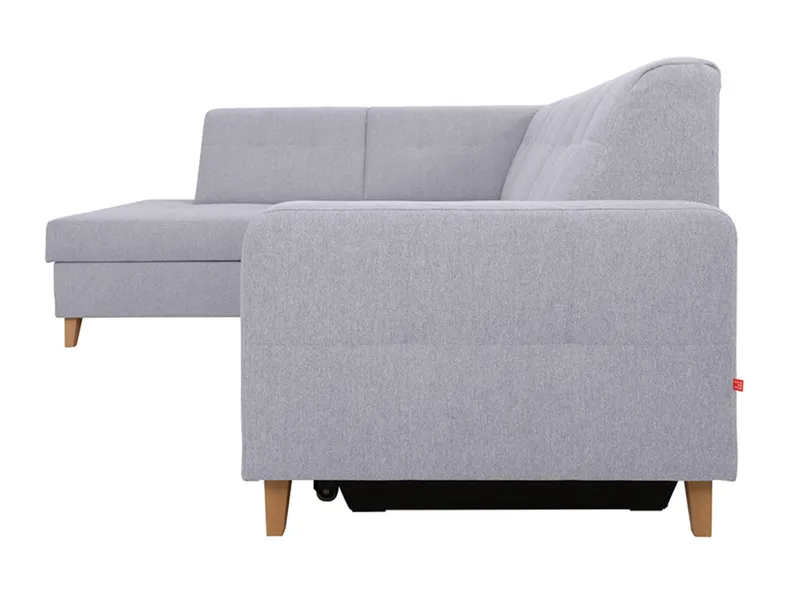 BRW Кутовий розкладний диван Lars з ящиком для зберігання сірий, Primo 88 Grey NA-LARS-OTMBK.2F-G2_BA3671 фото №3