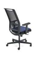 Крісло комп'ютерне офісне обертове HALMAR GULIETTA, спинка - сітка, сидіння - чорний / синій - ERF6026 фото thumb №3