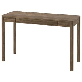 IKEA TONSTAD ТОНСТАД, письменный стол, Шпон дуба, окрашенный в коричневый цвет, 120x47 см 205.382.07 фото
