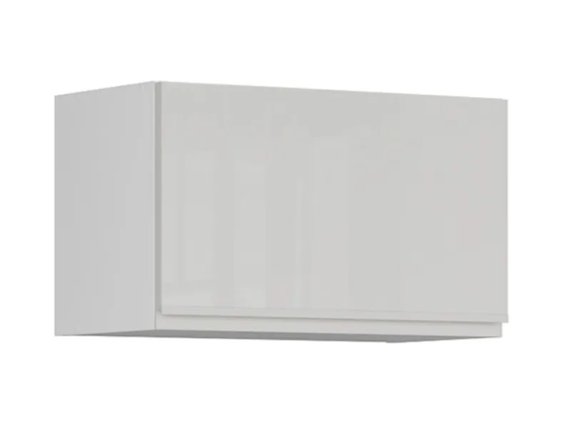 BRW Кухонна шафа з однією стільницею 60 см, перекидна, світло-сірий глянець, альпійський білий/світло-сірий глянець FH_GO_60/36_O-BAL/XRAL7047 фото №4