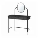 IKEA GRÅFJÄLLET ГРЭФЬЕЛЛЕТ, туалетный столик, антрацит, 100x42 см 305.702.25 фото thumb №1