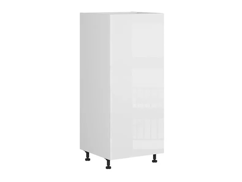 BRW Кухонный шкаф для встроенного холодильника Tapo Special 60 см правый белый экрю, альпийский белый/экрю белый FK_DL_60/143_P-BAL/BIEC фото №2