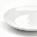 IKEA GODMIDDAG ГОДМІДДАГ, десертна тарілка, білий, 20 см 805.850.26 фото thumb №2