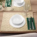 IKEA MÄVINN МЕВІНН, серветка під столові прибори, зроблені вручну, 44x34 см 705.878.32 фото thumb №2