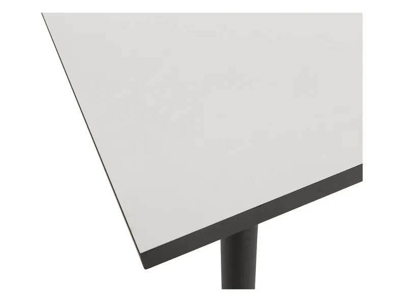 Стол обеденный BRW Saldes, 120х80 см, белый/черный WHITE фото №3