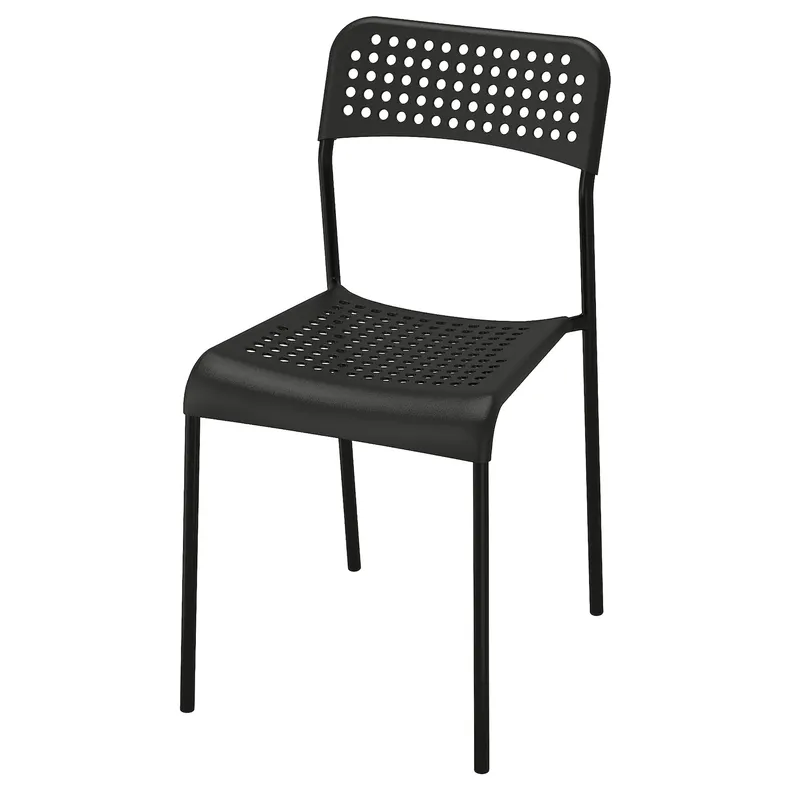IKEA ADDE АДДЕ, стілець, чорний 902.142.85 фото №1