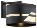 BRW Настінний світильник Metis сталевий чорний і золотий 074748 фото thumb №1