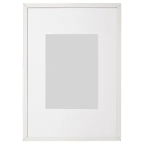 IKEA LOMVIKEN ЛОМВІКЕН, рамка, білий, 21x30 см 604.193.92 фото