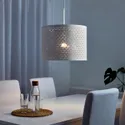 IKEA NYMÖ НИМО, абажур, белый / латунный цвет, 44 см 103.772.19 фото thumb №2
