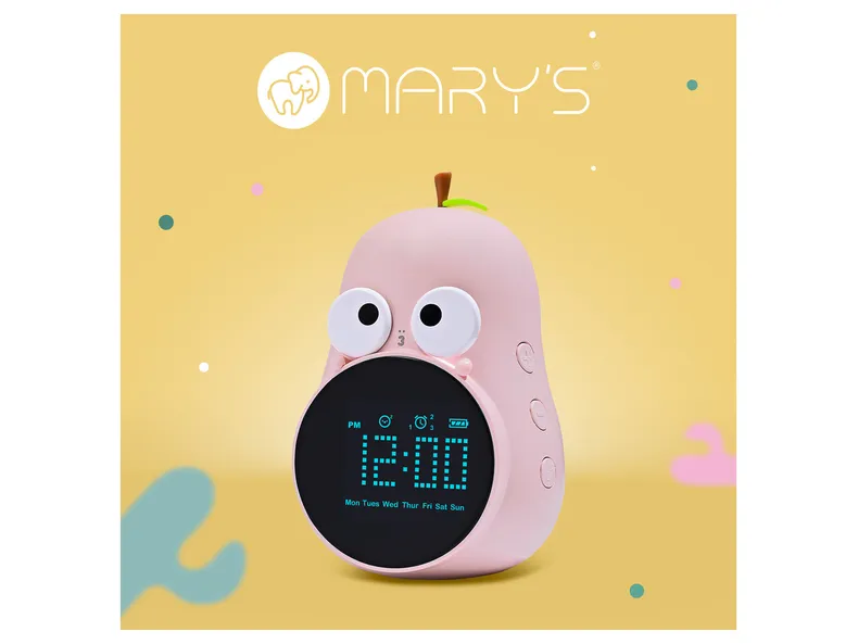 BRW Будильник Mary's Pear pink 096836 фото №4