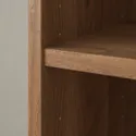 IKEA BILLY БІЛЛІ / OXBERG ОКСБЕРГ, комбінація книжк шаф з дверцят, коричневий горіх, 240x30x106 см 195.781.24 фото thumb №5