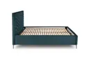 Узголів'я ліжка HALMAR MODULO W3 160 см темно-зеленого кольору. Моноліт 37 фото thumb №2