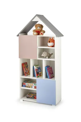 HALMAR Многоцветный книжный шкаф FATI XL фото