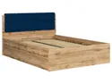 BRW Кровать Tetrix 140x200 с рамой и ящиком для хранения дуб wotan, дуб вотана LOZ/140/B-DWO фото thumb №11