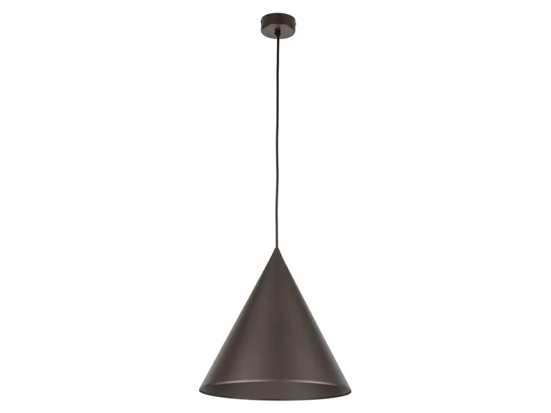 BRW Подвесной светильник Cono коричневый 32 см металл 095086 фото №1