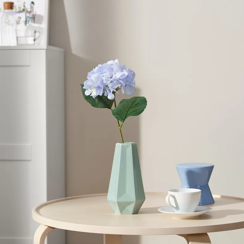 IKEA SMYCKA СМЮККА, штучна квітка, кімнатні / зовнішні / Гортензія блакитна, 45 см 005.717.97 фото №2