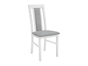 BRW Велюровое кресло Belia серое/белое, Adel 6 серый/белый TXK_BELIA-TX098-1-TK_ADEL_6_GREY фото