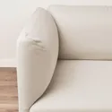 IKEA LILLEHEM ЛІЛЛЕХЕМ, модульний кутовий диван, 2-місний, ВІССЛЕ бежевий/деревина 295.362.80 фото thumb №5