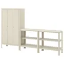 IKEA KOLBJÖRN КОЛЬБЙОРН, стелаж із шафою, бежевий, 171x37x161 см 092.916.22 фото thumb №2