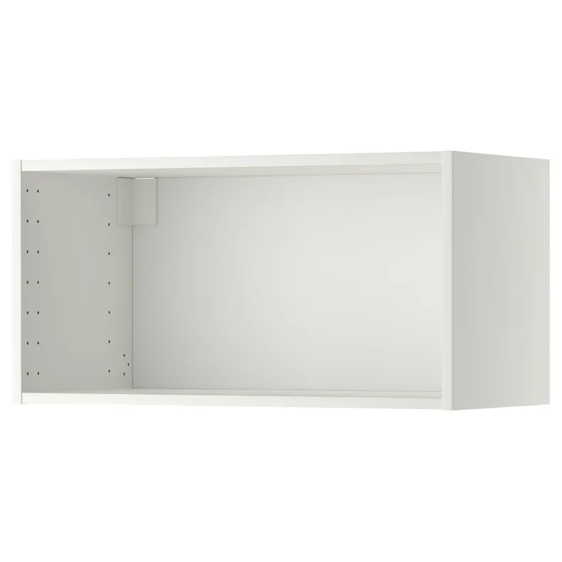 IKEA METOD МЕТОД, каркас навесного шкафа, белый, 80x37x40 см 802.055.40 фото №1