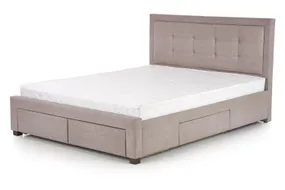 Ліжко двоспальне HALMAR EVORA 160x200 см фото