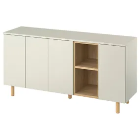 IKEA LEDAMOT, шкаф, Светло-серый беж, 150x42x75 см 405.447.40 фото