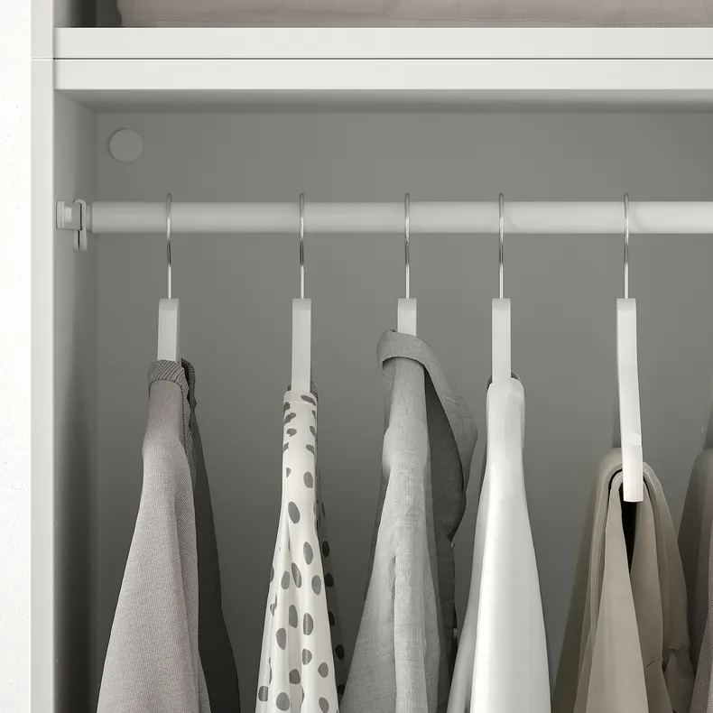 IKEA PLATSA ПЛАТСА, шафа з 8 дверцятами+3шухляди, біле дзеркальне скло STRAUMEN/SANNIDAL біле, 240x57x221 см 394.248.71 фото №4