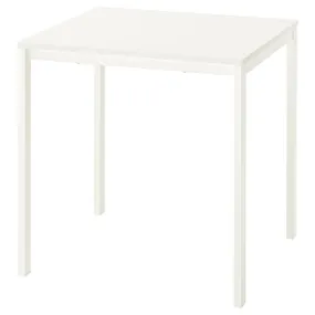 IKEA VIHALS, таблиця, білий/білий, 74x74 см 595.785.08 фото