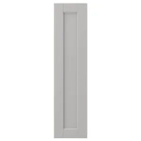 IKEA LERHYTTAN ЛЕРХЮТТАН, дверцята, світло-сірий, 20x80 см 804.614.79 фото