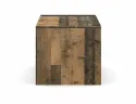 Журнальний столик SIGNAL Almond 100x55 см, старе дерево/темно-сірий фото thumb №5