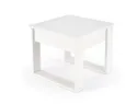 Журнальный столик квадратный HALMAR NEA 60x60 см белый фото thumb №4