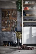 IKEA IVAR ИВАР, 3 секции / шкаф / полки, сосна / белый, 259x30x226 см 694.038.29 фото thumb №4