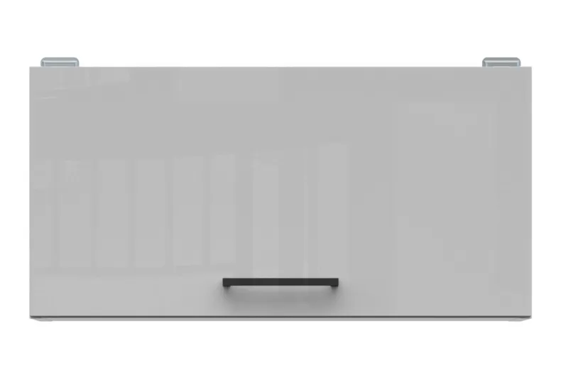 BRW Кухонный шкаф Junona Line 60 см с наклонным верхом светло-серый глянец, светло-серый глянец GO/60/30-BI/JSZP фото №1