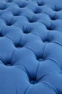 Лавка HALMAR MILAGRO, каркас - срібло, сидіння - темно-синій фото thumb №5