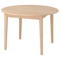 IKEA SKANSNÄS СКАНСНЕС, розкладний стіл, світлий бук / шпон, 115 / 170 см 305.632.20 фото thumb №1