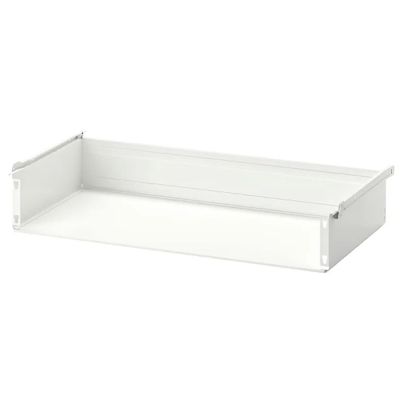 IKEA HJÄLPA ХЭЛПА, ящик без фронтальной панели, белый, 80x40 см 703.309.74 фото №1