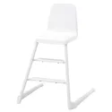 IKEA LANGUR ЛАНГУР, детский стул, белый 192.526.15 фото thumb №1